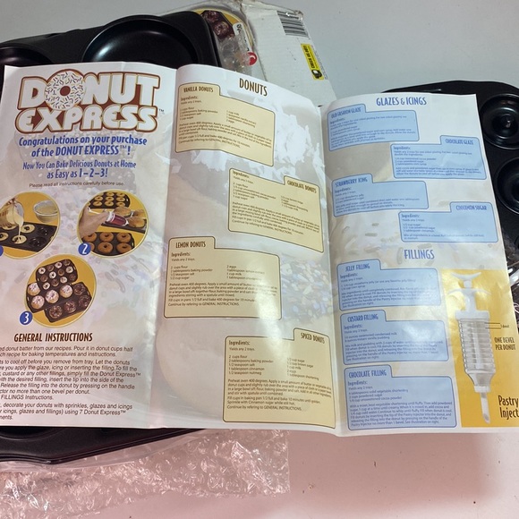 As Seen on Tv Donut Express Doughnut Open Box - Picture 6 of 10